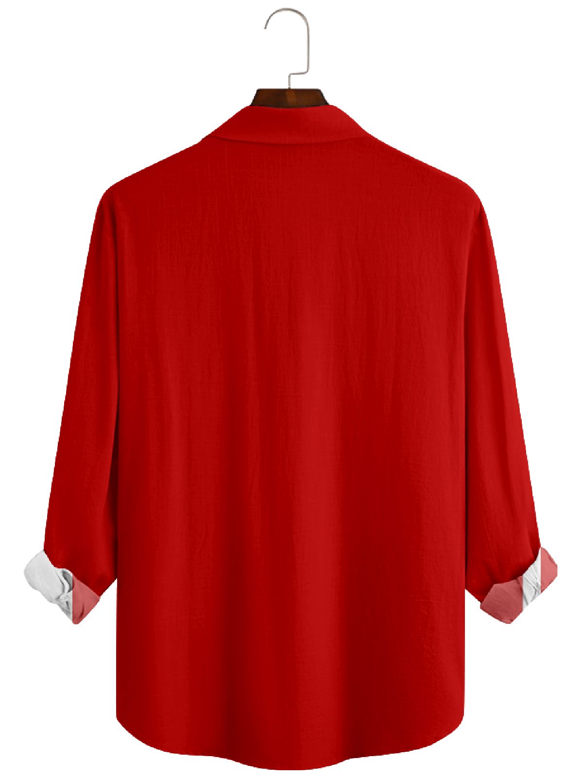 Men's Classical Santa Stripe Long Sleeve Shirt Eleven Oasis