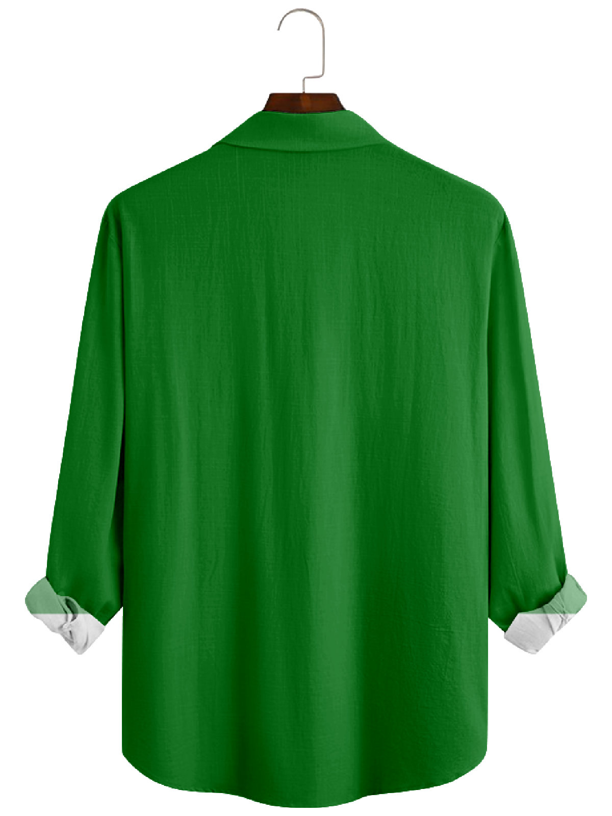 Men's Classical Santa Stripe Long Sleeve Shirt Eleven Oasis