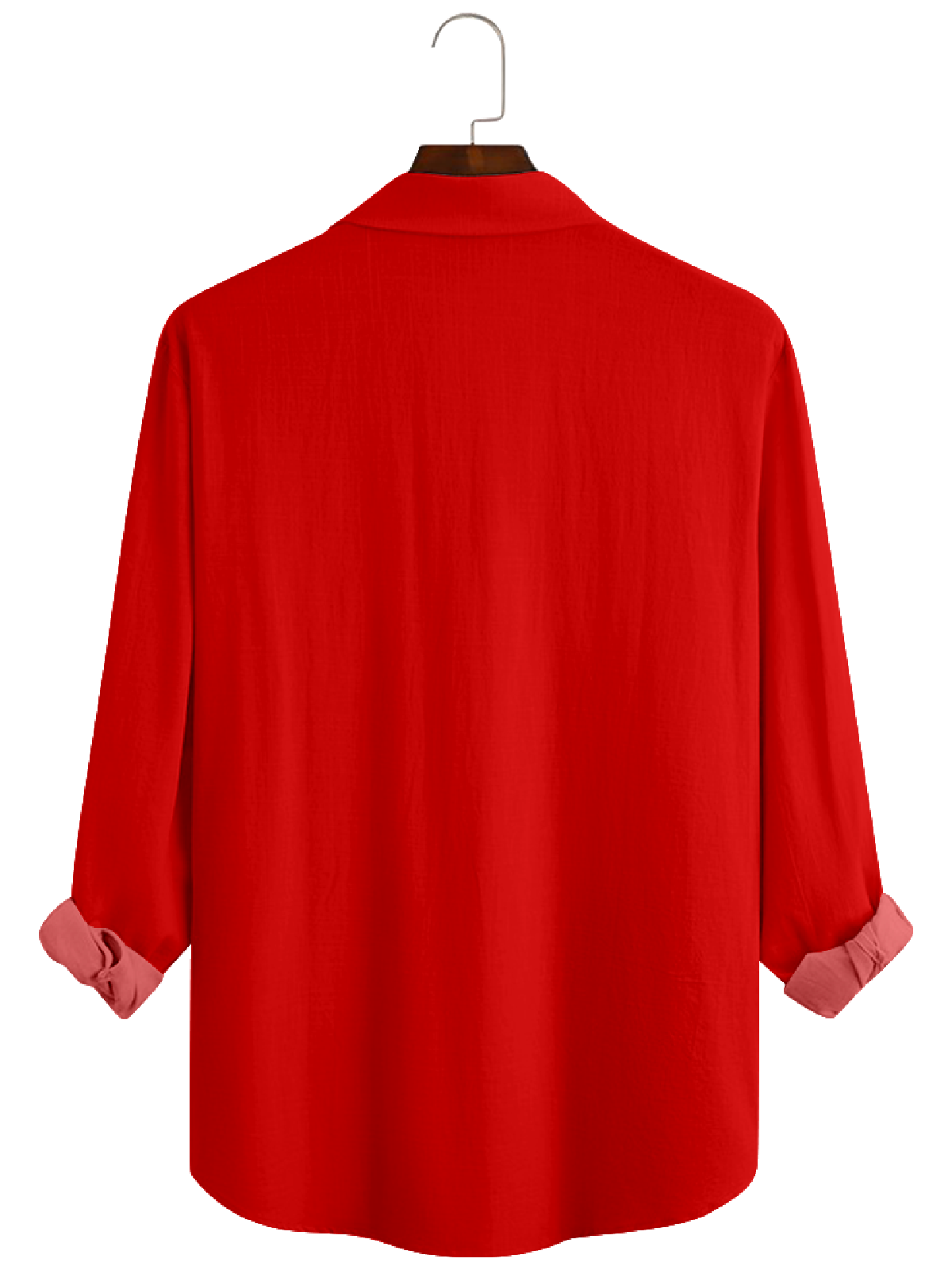 Men's Christmas Santa Head Hohoho Long Sleeve Shirt Eleven Oasis