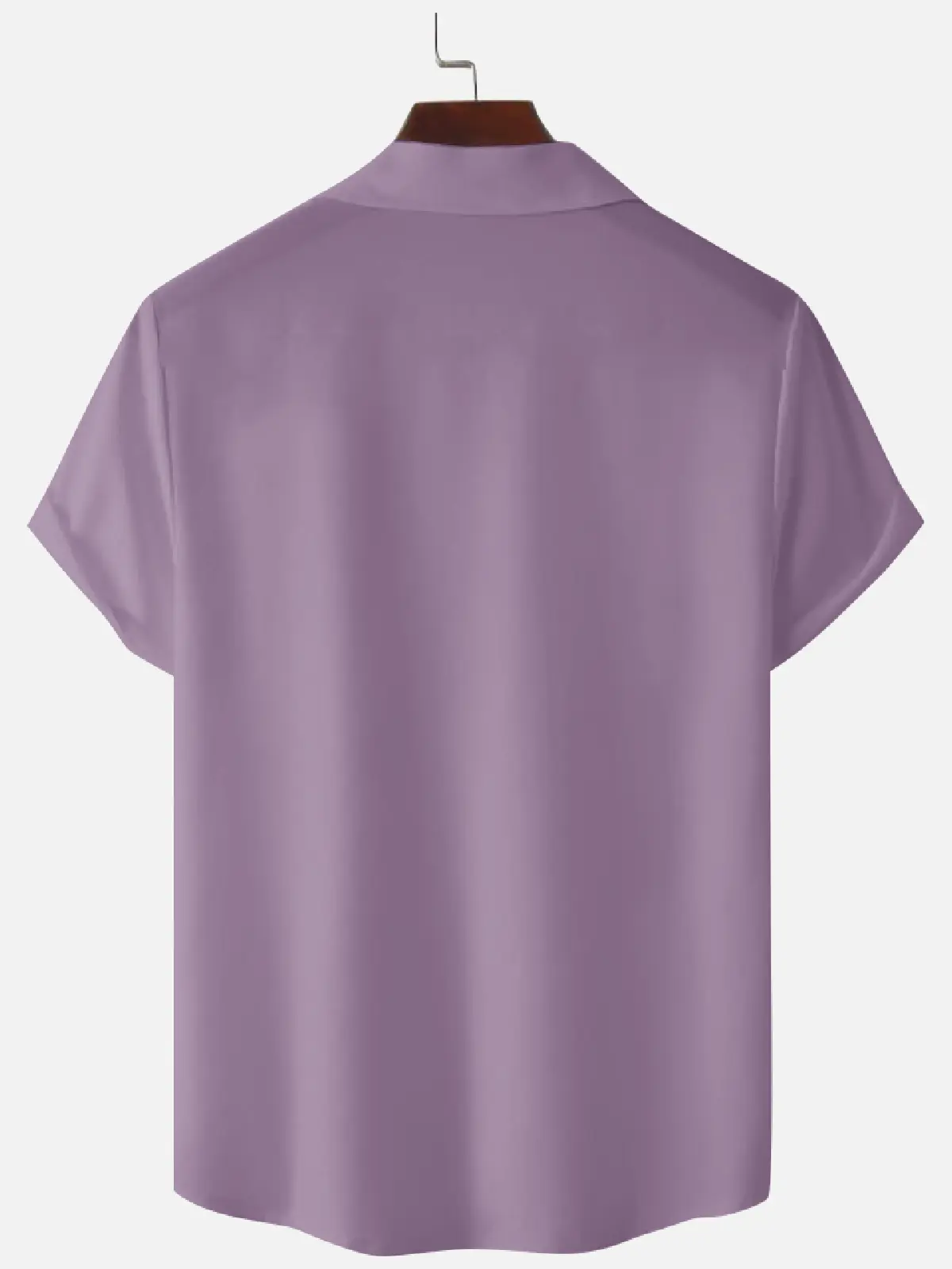 Men's Palm Tree Panel Stripe Hawaiian Short Sleeve Shirt ElevenOasis