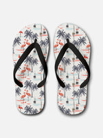 Men's Flamingo Sunset Flip Flops Eleven Oasis