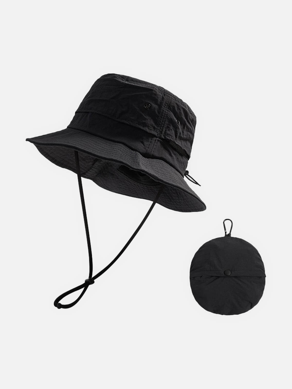 Men's Packable Outdoor Bucket Hat with Chin Strap Eleven Oasis