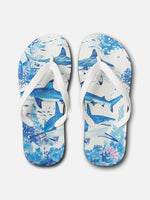 Men's Deep Sea Predator Shark Flip Flops Eleven Oasis