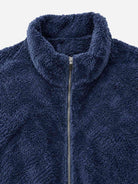 Men's Cozy Fleece Slim Fit Zip-Up Jacket Eleven Oasis