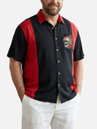 Tall Men's Hot Rod Skull Racer Short Sleeve Shirt Eleven Oasis