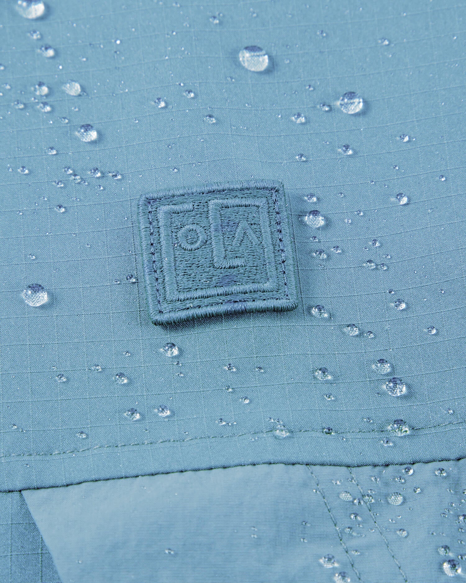 Women's Cropped Track Jacket in Light Blue 03 