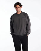 KOLAB Mixed Fabric Crew Sweatshirt KOLAB