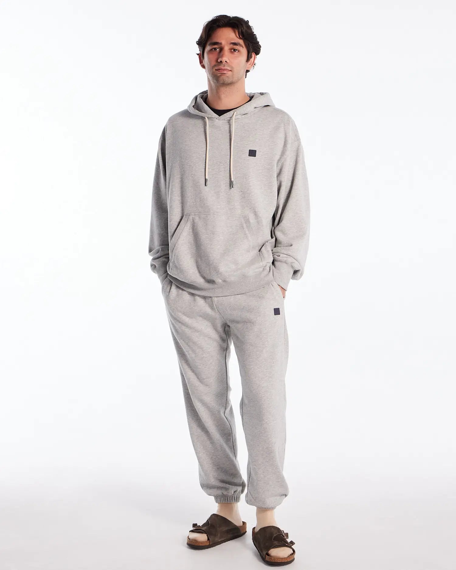 KOLAB Mixed Fabric Cotton Hoodie KOLAB