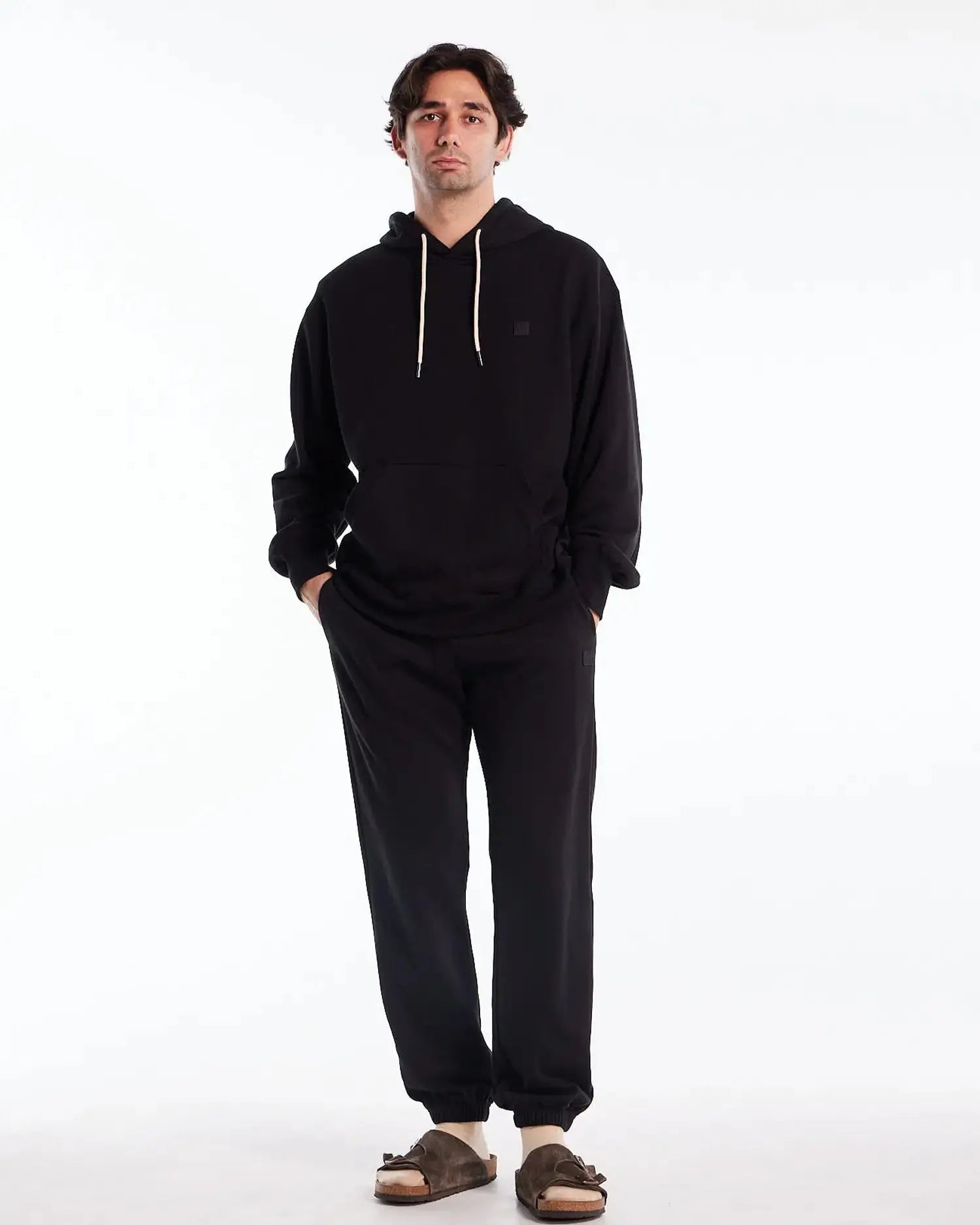 KOLAB Mixed Fabric Cotton Hoodie KOLAB