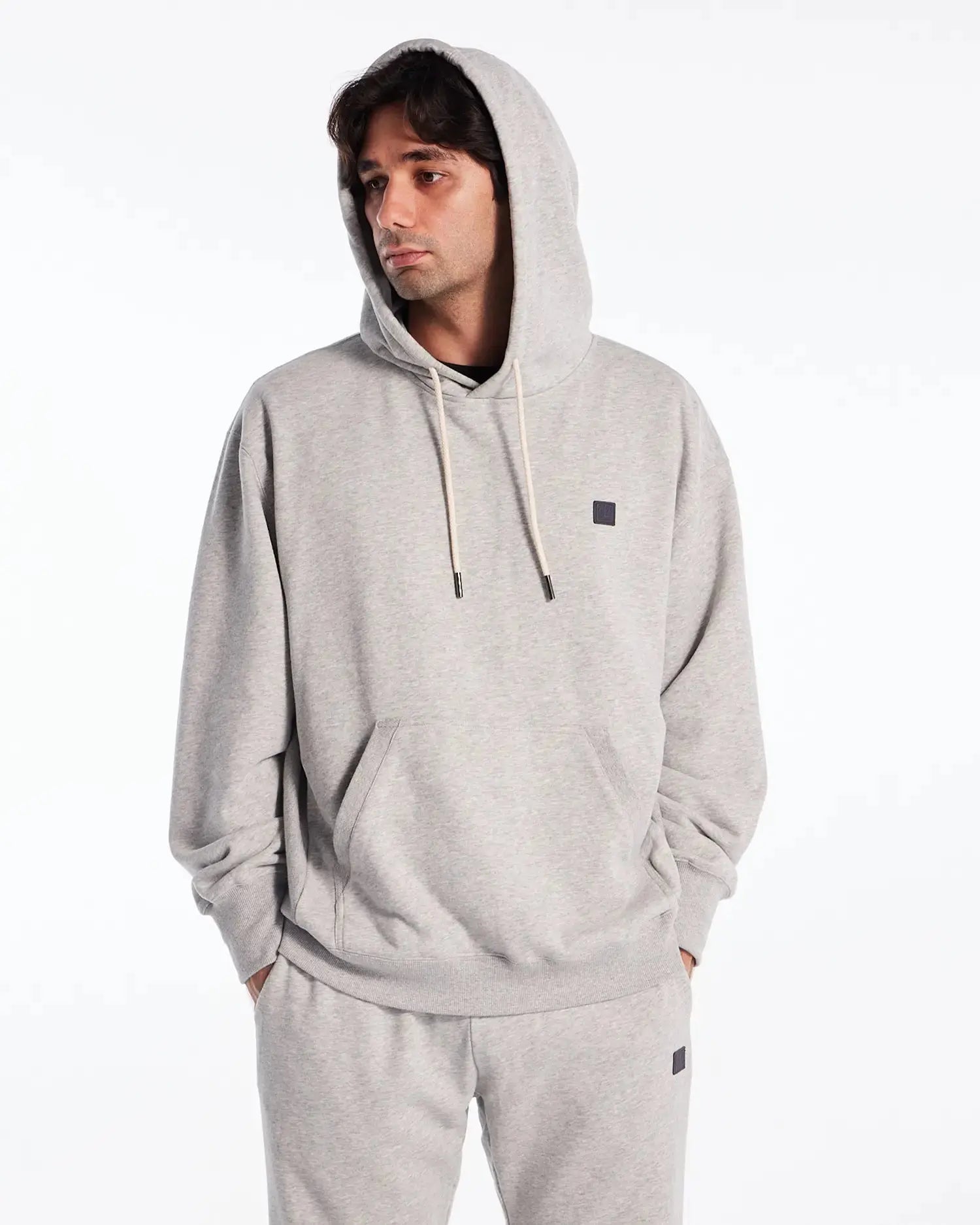 KOLAB Mixed Fabric Cotton Hoodie KOLAB