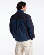KOLAB Men's Mix Fabric Padded Crew Jacket KOLAB