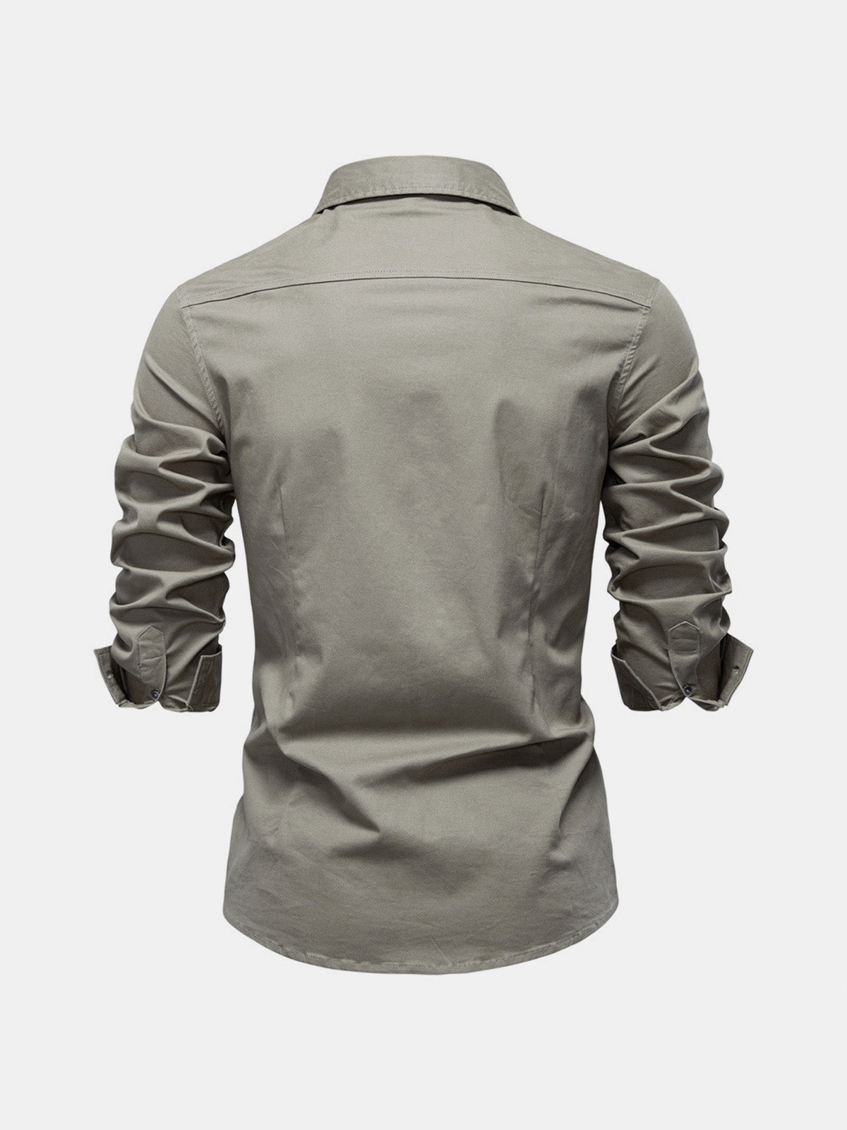 Men's Workwear Slim Fit Long Sleeve Shirt Eleven Oasis