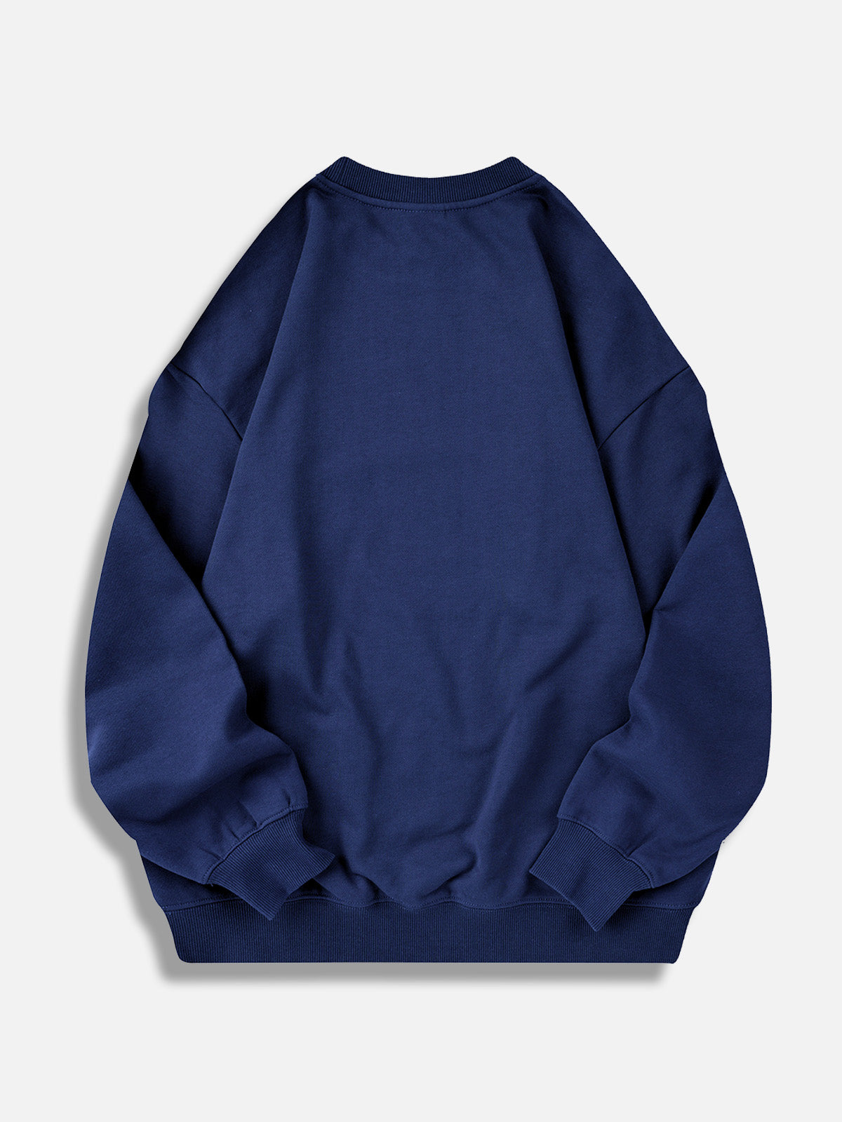Men's Oversized Cotton Crew Neck Sweatshirt Eleven Oasis