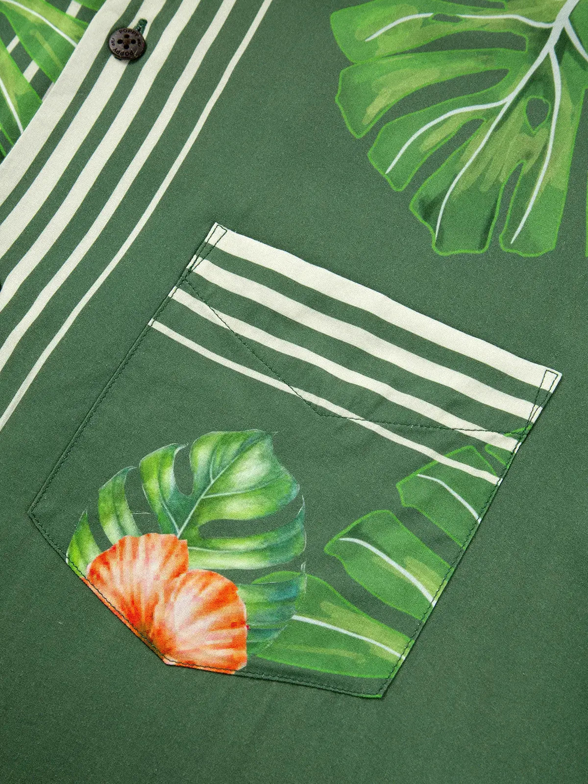 POPPY ATLR Women's Aloha ShirtMens short sleeve shirts Big and tall Mens shirts Short sleeve shirts for men Mens 4xl shirts Casual short sleeve shirts