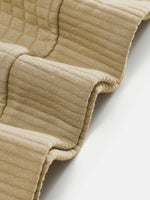 Men's Quilted Elbow Patch Mock Neck Pullover Eleven Oasis