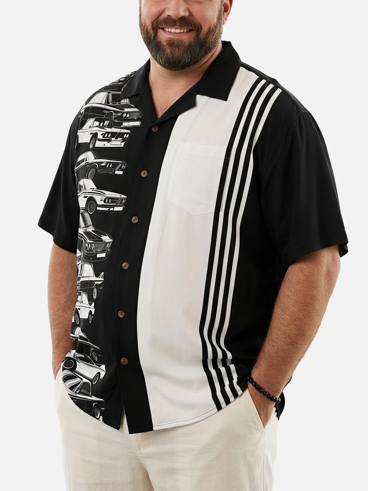 Tall Men's Classic Coupe Collection Short Sleeve Shirt Eleven Oasis