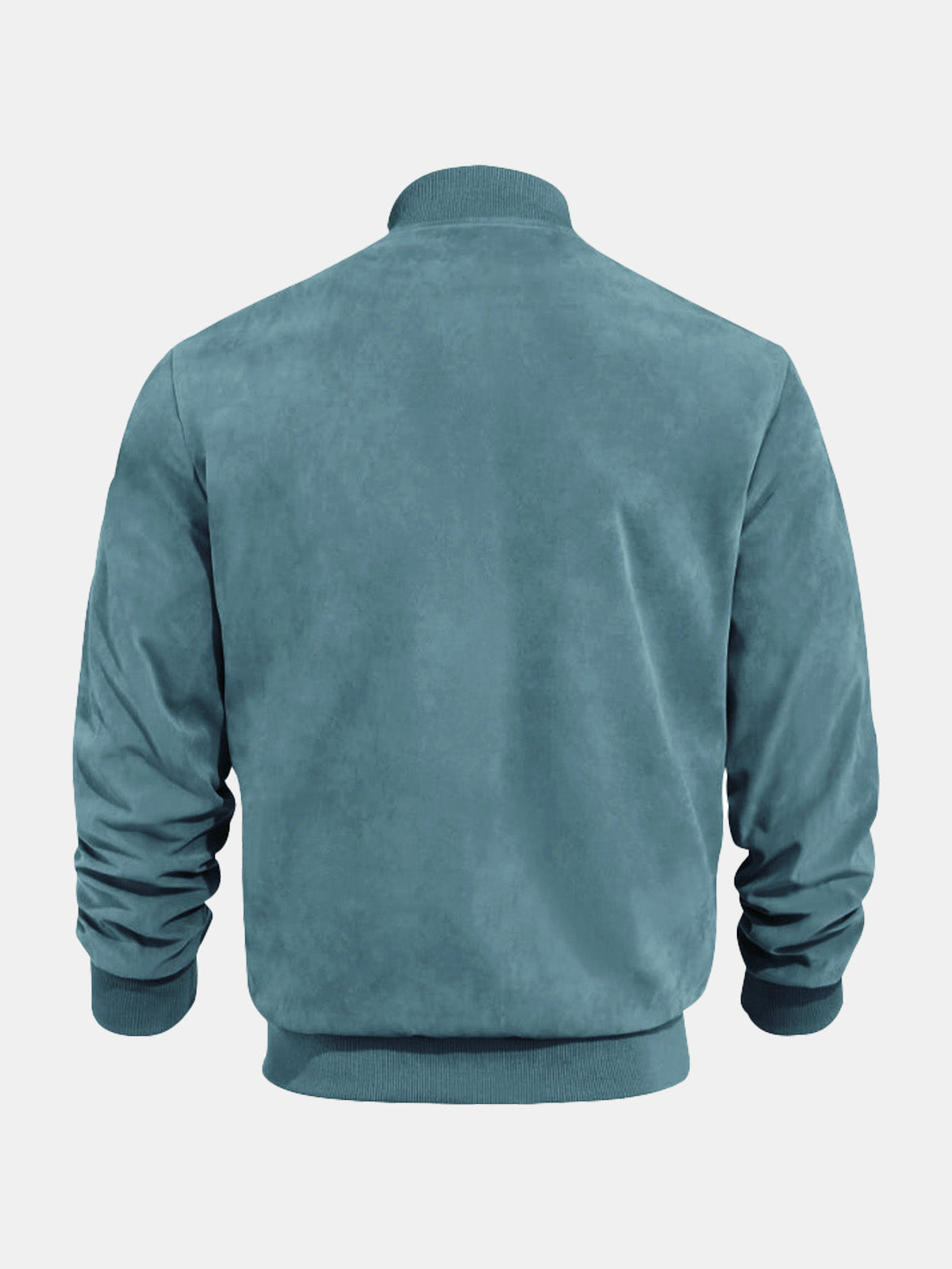 Men's Suede-Feel Bomber Jacket Eleven Oasis