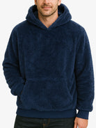 Men's Plush Sherpa Fleece Hoodie ElevenOasis