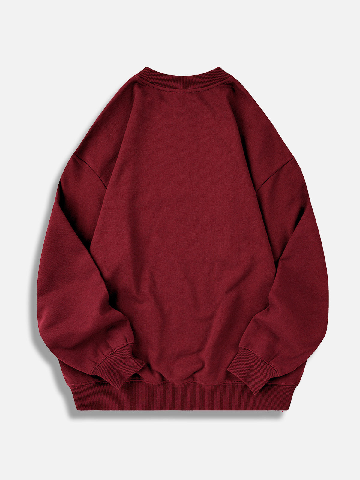 Men's Oversized Cotton Crew Neck Sweatshirt Eleven Oasis