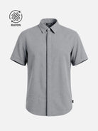 Men's Rayon Blend Classic Short Sleeve Shirt ElevenOasis