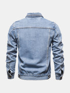 Men's Classic Button Denim Jacket ElevenOasis