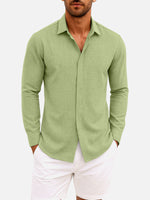 Men's Classic Everyday Long Sleeve Shirt ElevenOasis