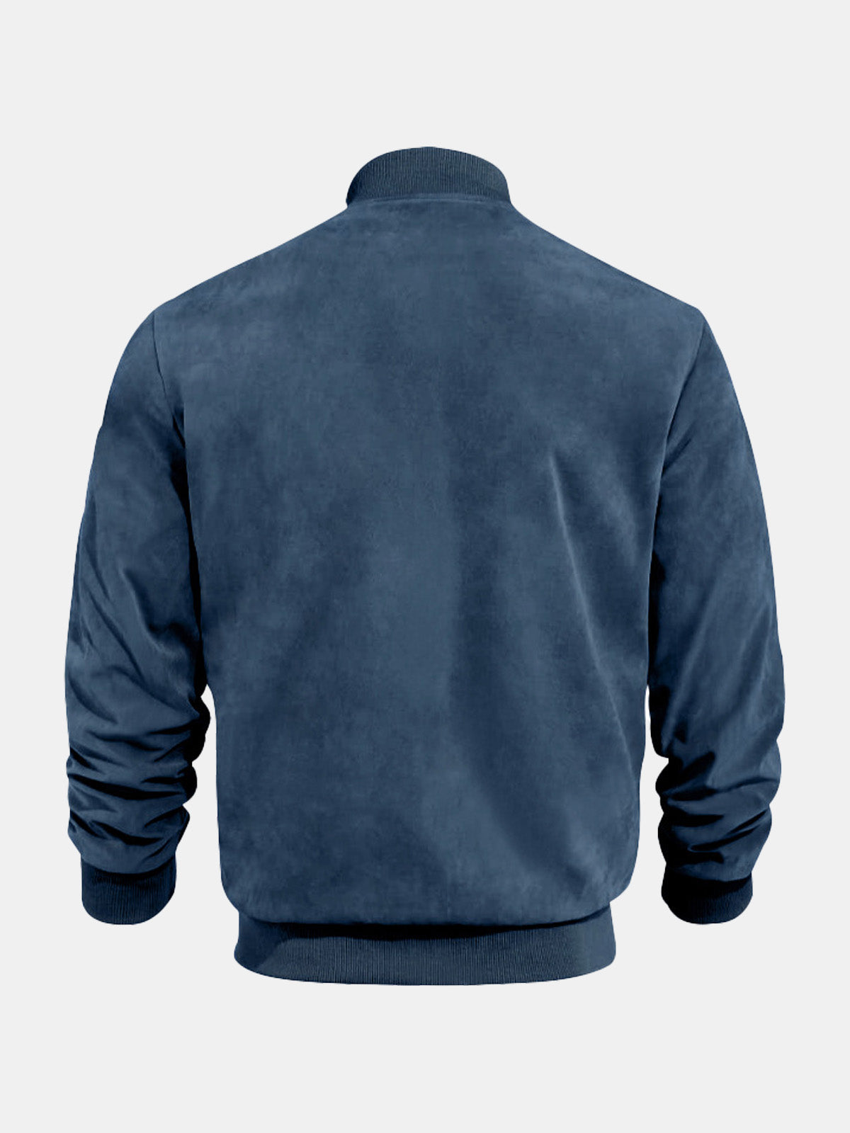 Men's Suede-Feel Bomber Jacket Eleven Oasis