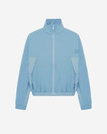 Women's Cropped Track Jacket in Light Blue 01 
