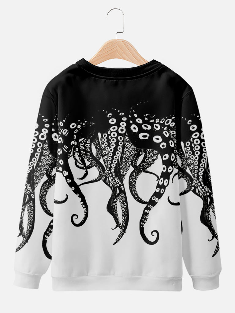 Cthulhu Octopus Pattern SweatshirtMens short sleeve shirts Big and tall Mens shirts Short sleeve shirts for men Mens 4xl shirts Casual short sleeve shirts