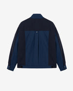 KOLAB Men's Mix Fabric Padded Crew Jacket KOLAB
