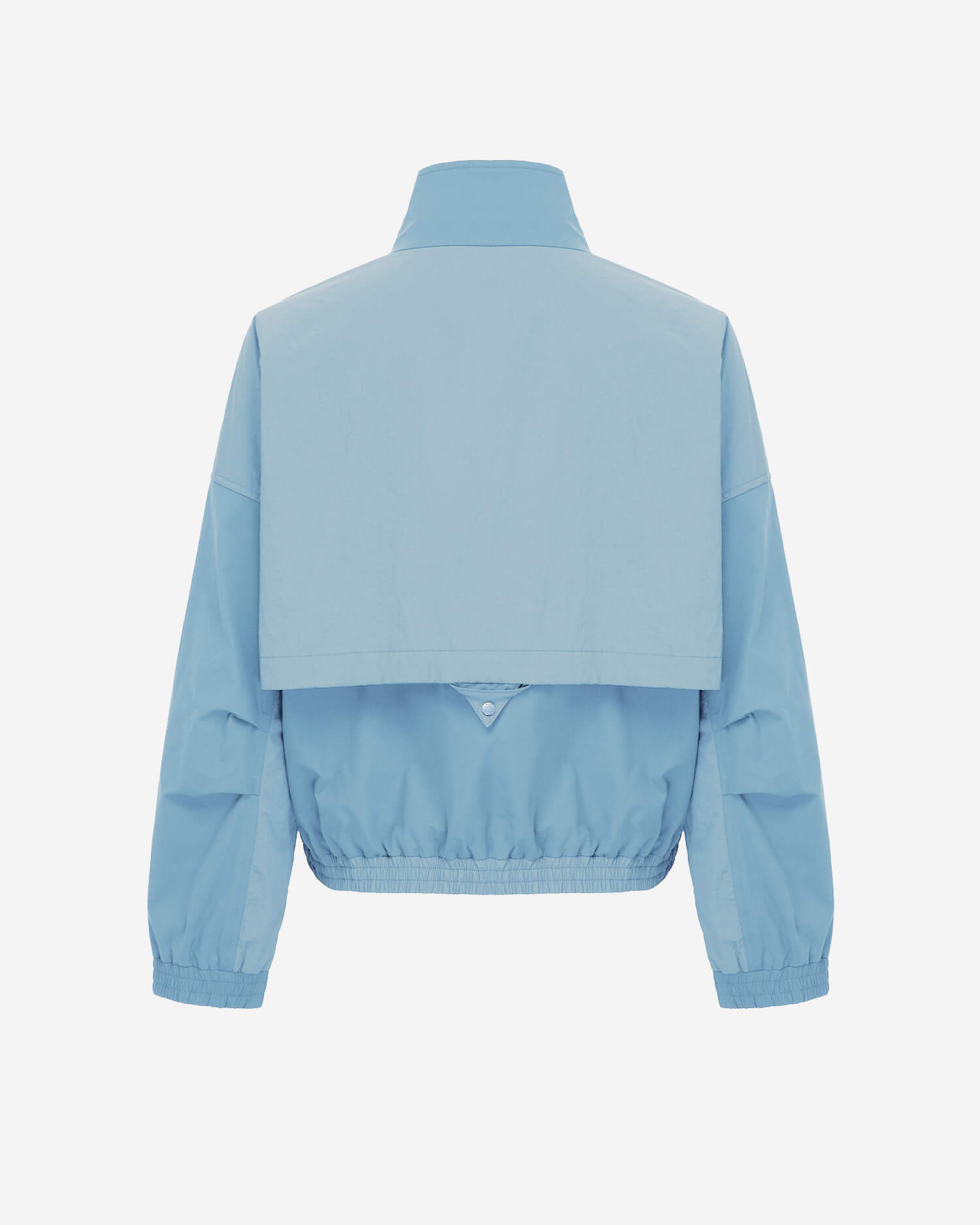 Women's Cropped Track Jacket in Light Blue 02 
