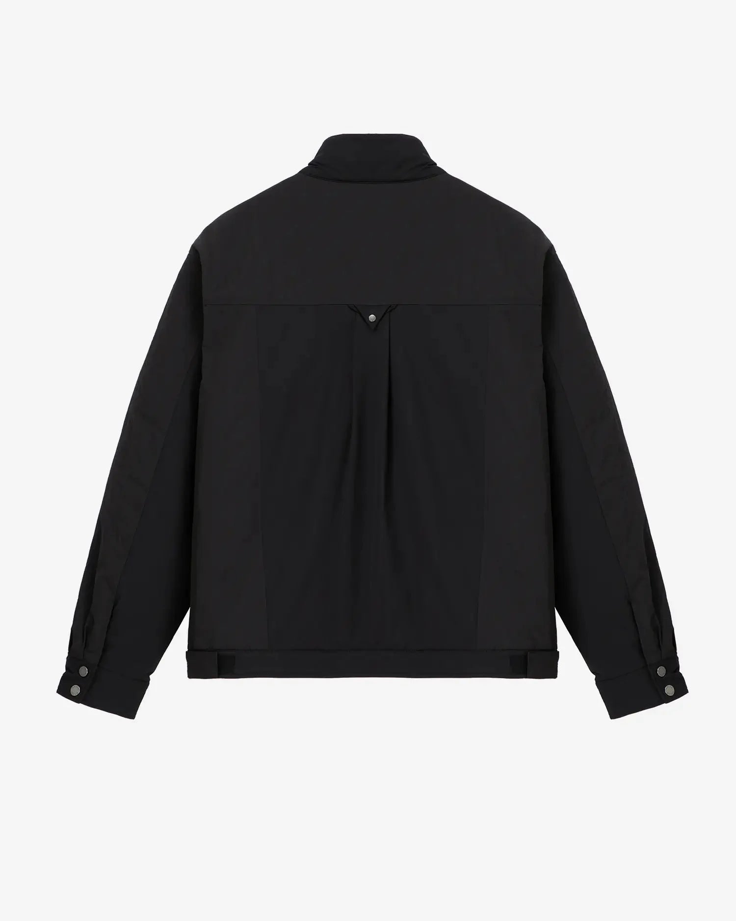KOLAB Men's Mix Fabric Padded Crew Jacket KOLAB
