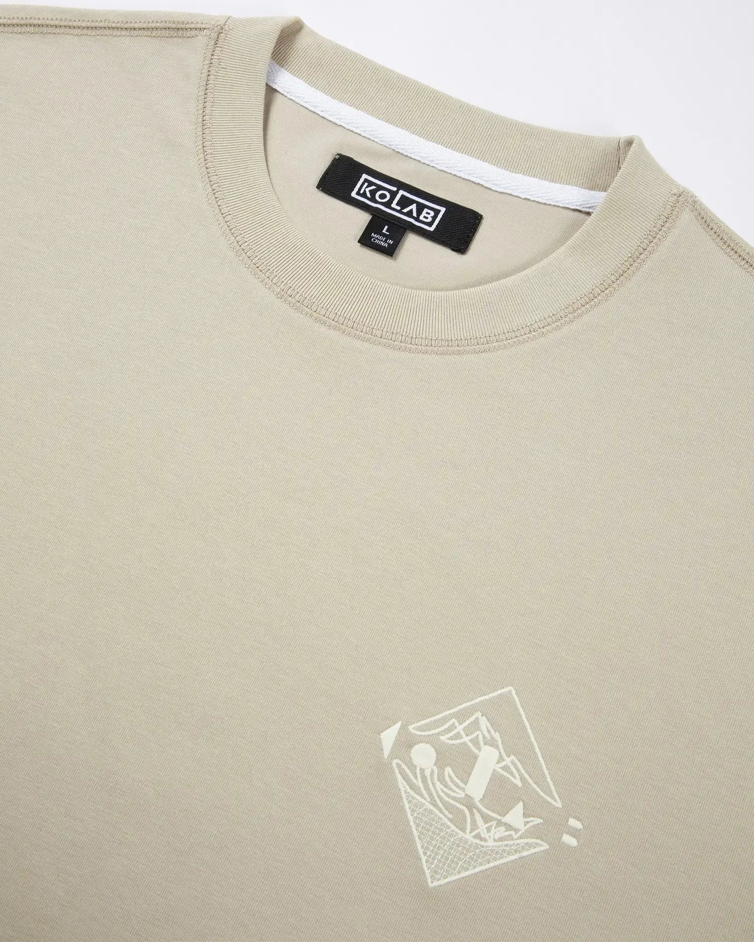 Women's Embroidered Crest Tee KOLAB