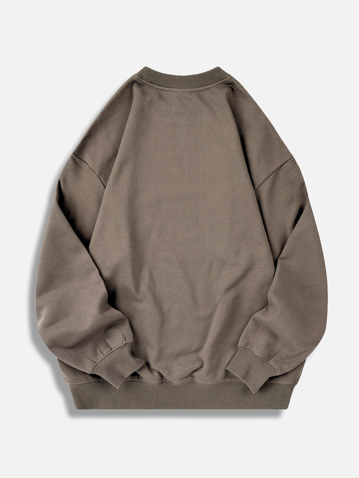 Men's Oversized Cotton Crew Neck Sweatshirt Eleven Oasis