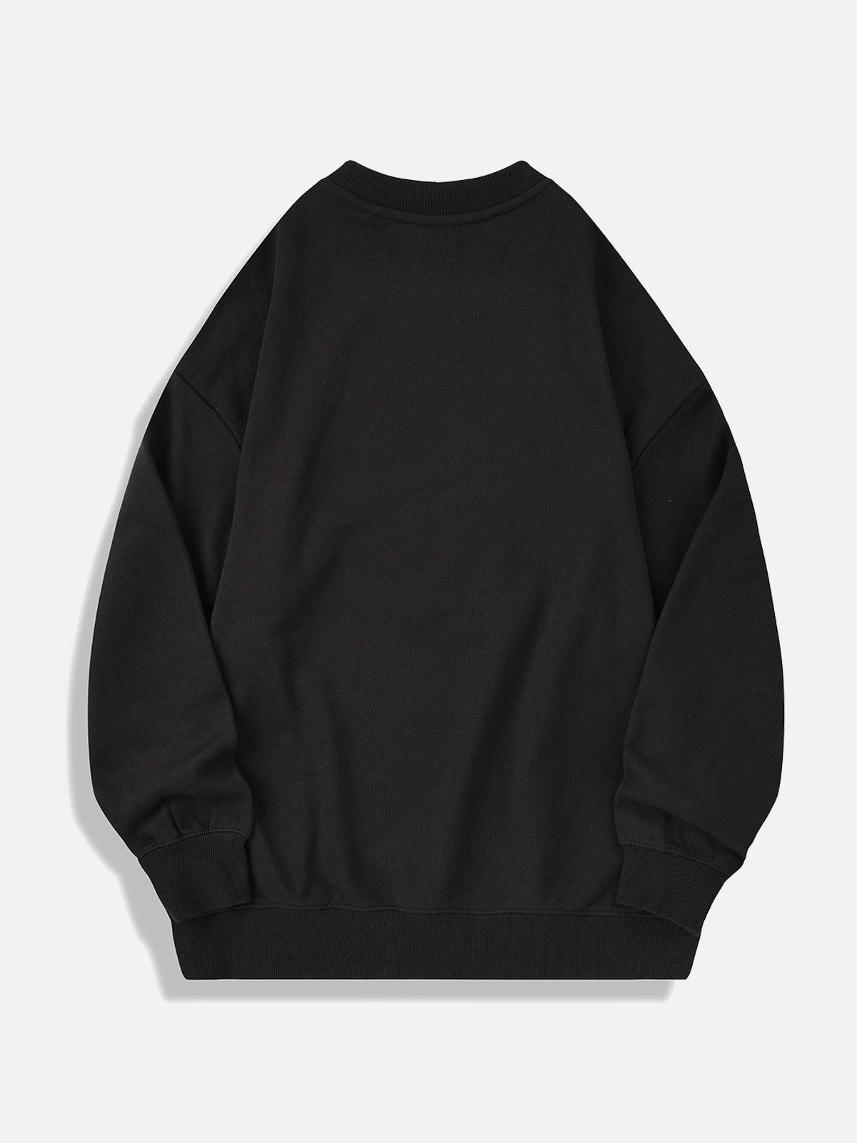 Men's Oversized Cotton Crew Neck Sweatshirt Eleven Oasis