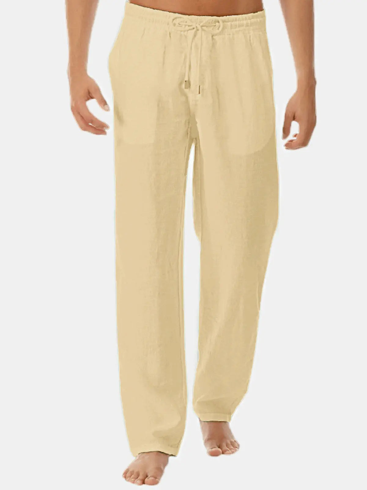 Men's Solid Color Casual Long Pants ElevenOasis