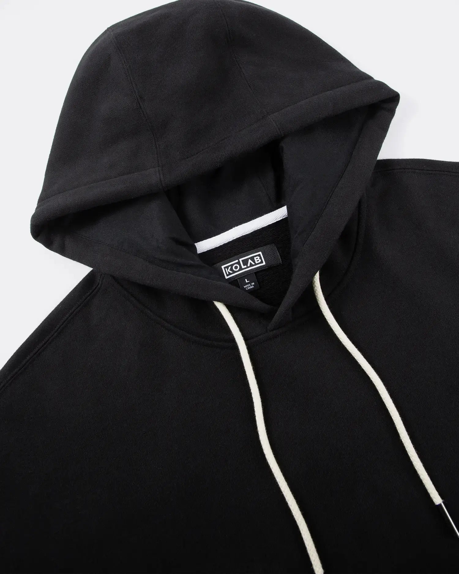 KOLAB Mixed Fabric Cotton Hoodie KOLAB