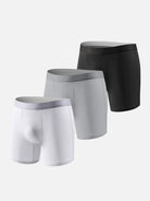 Men's Seamless Long-Leg Boxer Briefs Eleven Oasis