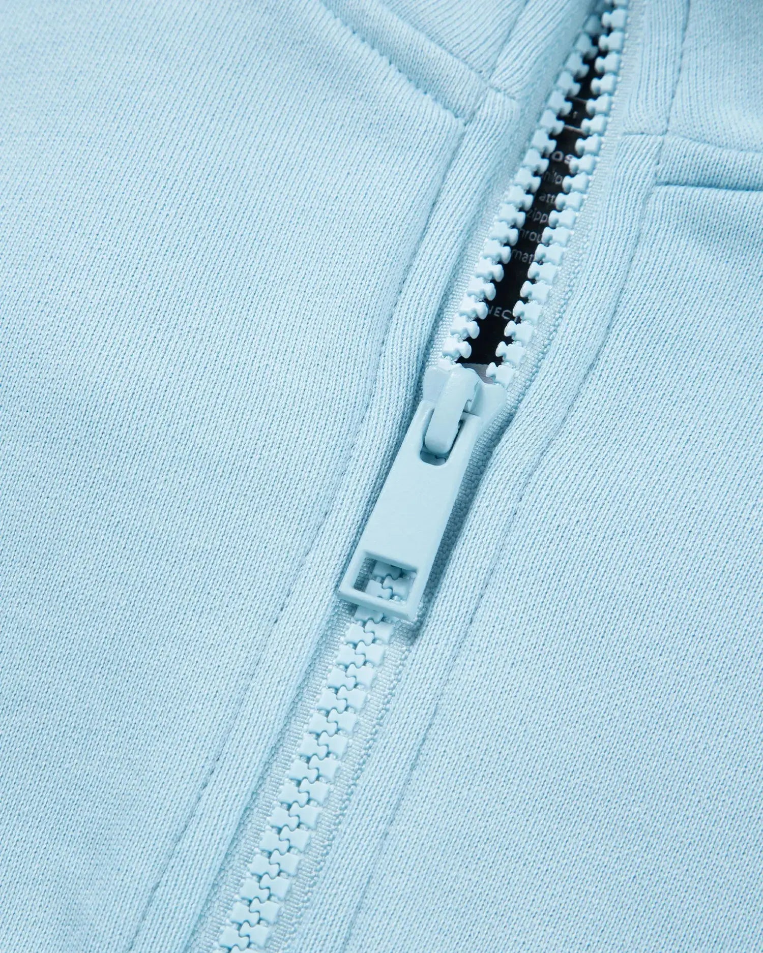 Men's Mixed Fabric Halfzip in Light Blue 04 #light-blue