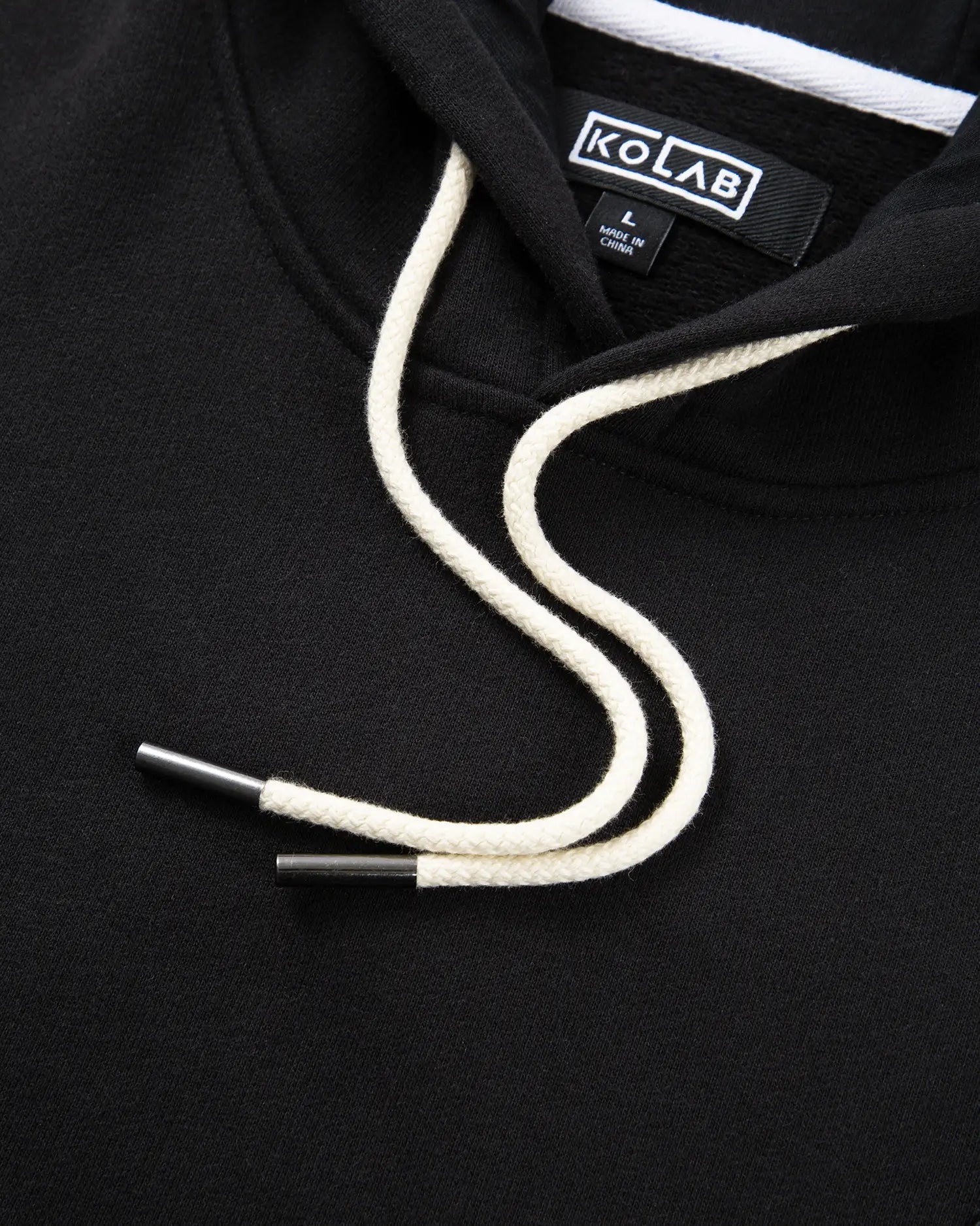 KOLAB Mixed Fabric Cotton Hoodie KOLAB