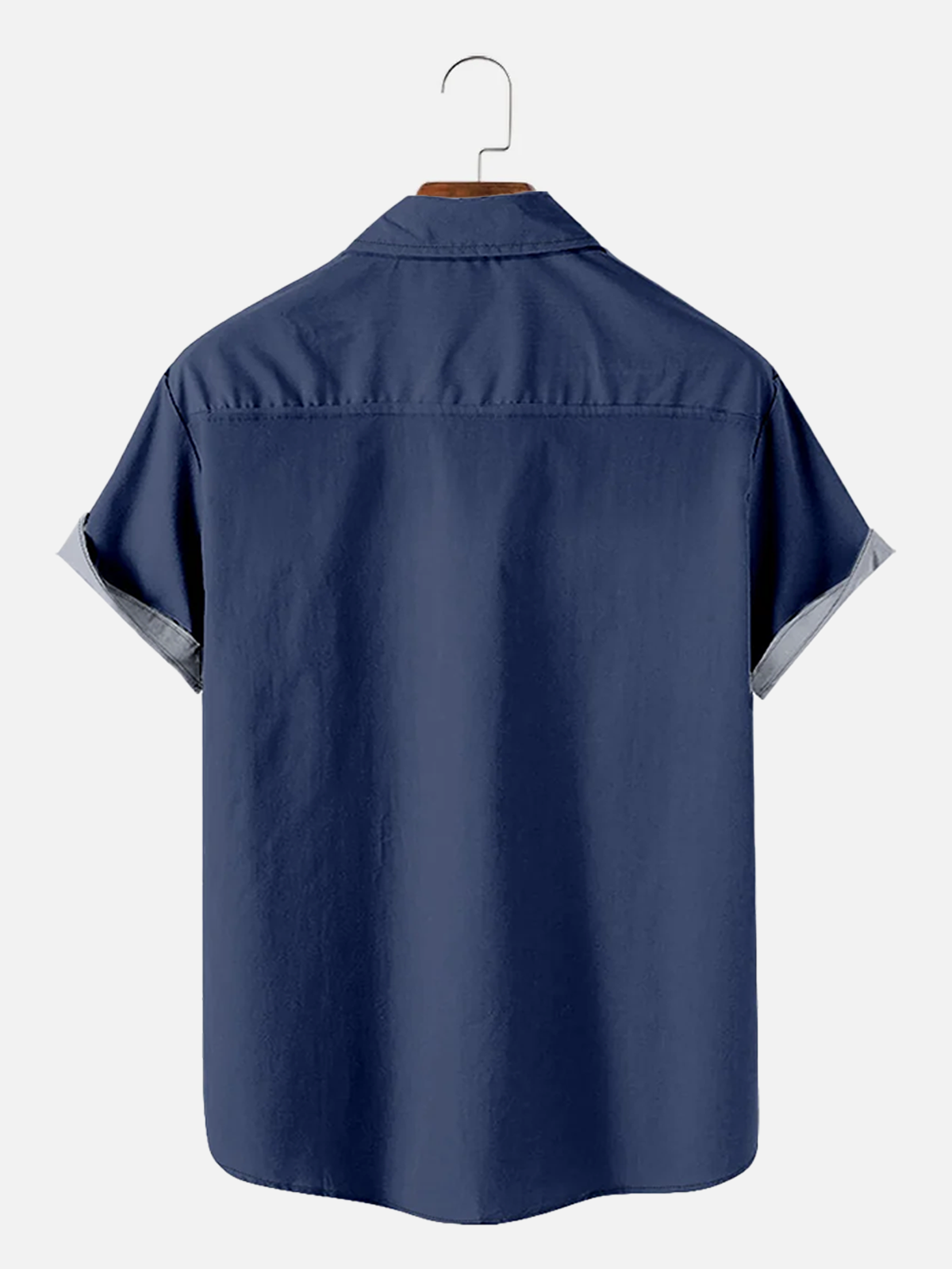 Men's Stars and Stripes Bowling Shirt with Chest Pocket Eleven Oasis