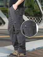 Men's Multi-Pocket Work Cargo Pants Eleven Oasis