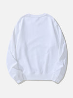 Men's Classic Vintage Detail Crew Neck Sweatshirt Eleven Oasis