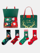 Christmas Socks Gift Set (4 Pairs) ElevenOasis