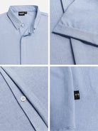 Men's EasyLinen™ Linen Cotton Blend Short Sleeve Shirt ElevenOasis