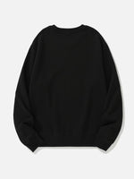 Men's Classic Vintage Detail Crew Neck Sweatshirt Eleven Oasis