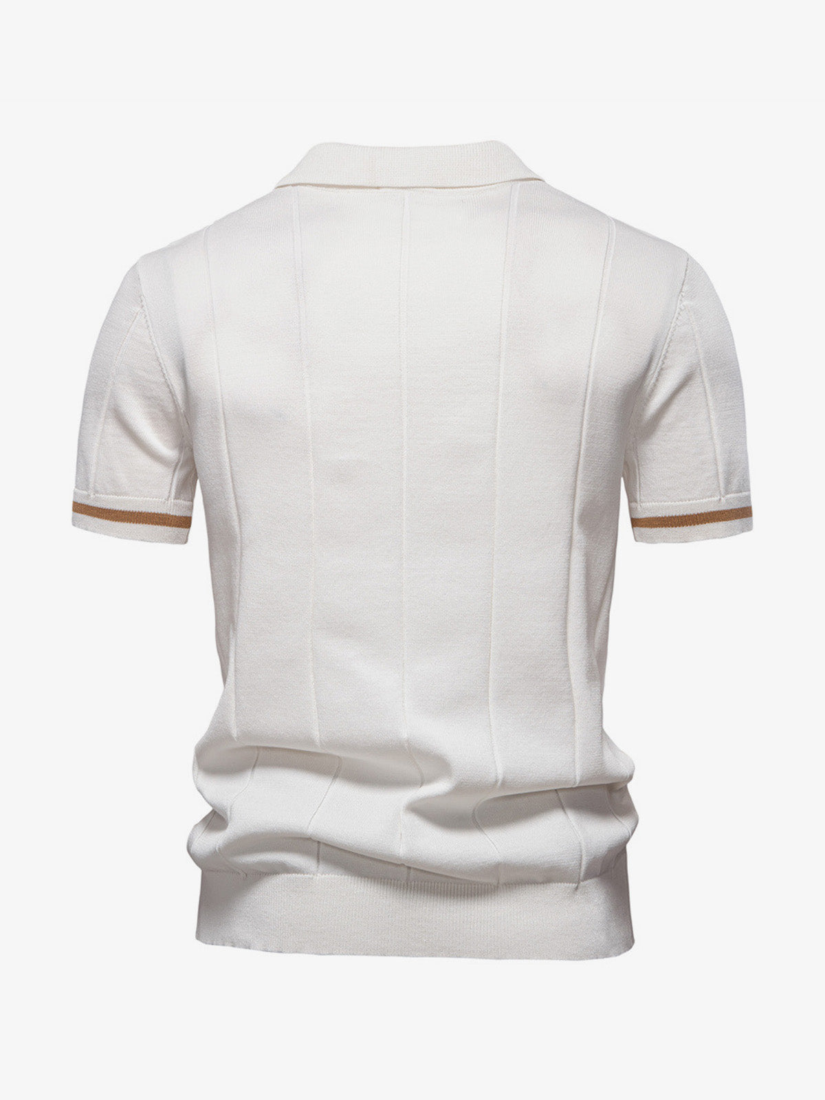 Men's Refined Slim Polo Knit Short Sleeve Shirt Eleven Oasis
