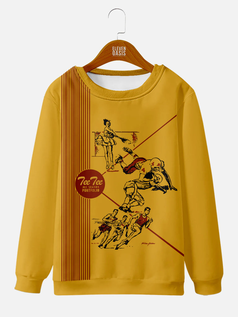 Unisex Pee Chee Folder Front Cover Nostalgia SweatshirtMens short sleeve shirts Big and tall Mens shirts Short sleeve shirts for men Mens 4xl shirts Casual short sleeve shirts