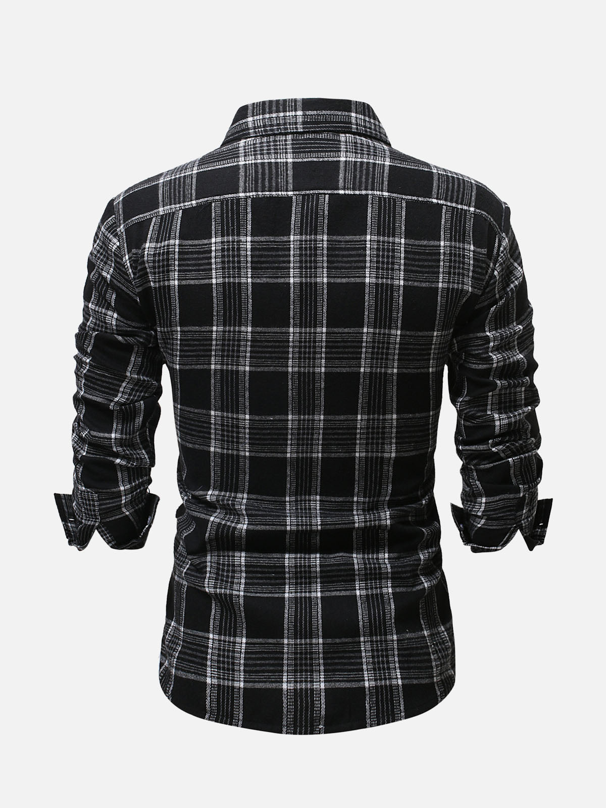 Men's Classic Plaid Long Sleeve Shirt Eleven Oasis