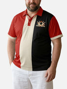 Men's Custom Diner Strike Short Sleeve Polo Shirt Eleven Oasis